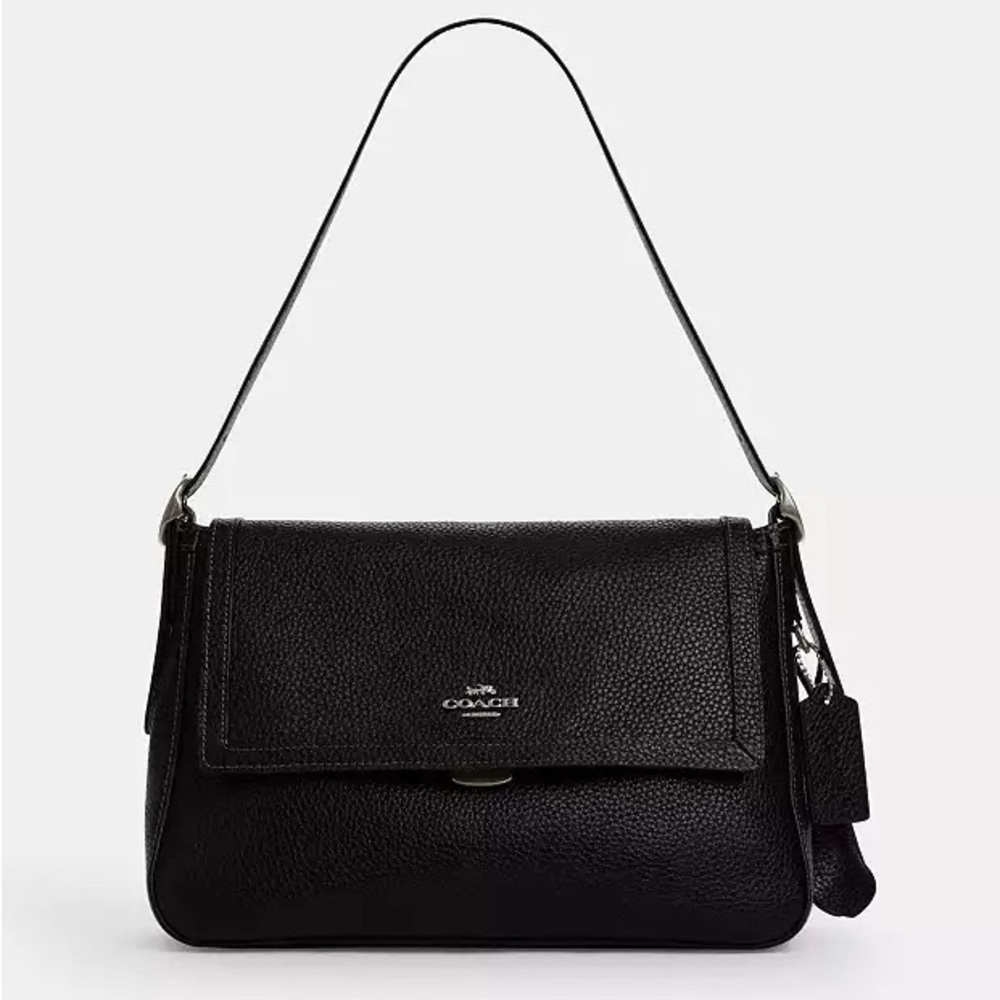 Coach Etta Flap Bag + Backpack Charm